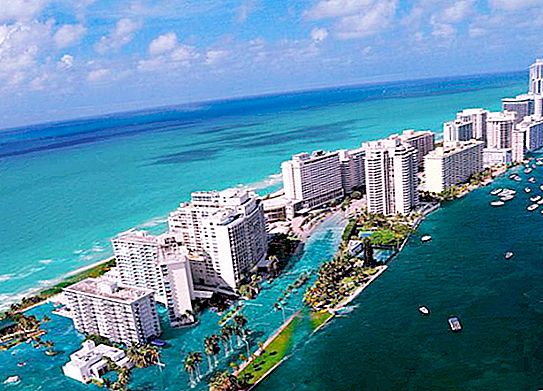 Nous étudions la géographie. Miami City: Où est la perle de la côte sud de la Floride?