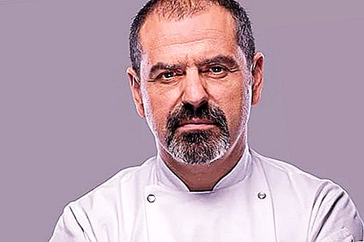 Il ristoratore Aram Mnatsakanov e la sua cucina