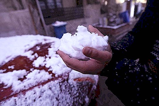 "Fue como magia": la nieve que caía en Irak suavizó los corazones de las personas al menos por un instante