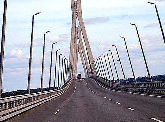 جسر موروم. الجسر المعلق بالكابل في موروم: الصورة والوصف