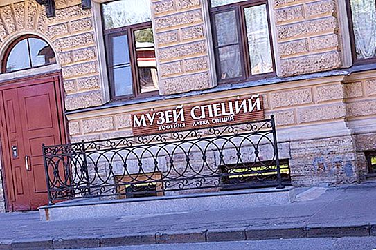 Petersburg'da Baharat Müzesi: fuarın açıklaması, oraya nasıl gidilir, yorumlar