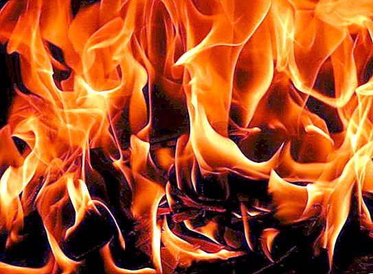 Definisi kebakaran. Kebakaran semulajadi (hutan, gambut): takrifan