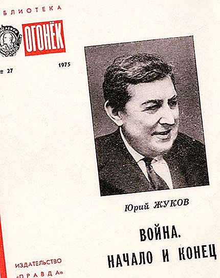Zhukov Yuri Alexandrovich, jurnalis-internasionalis Soviet: biografi, buku, penghargaan