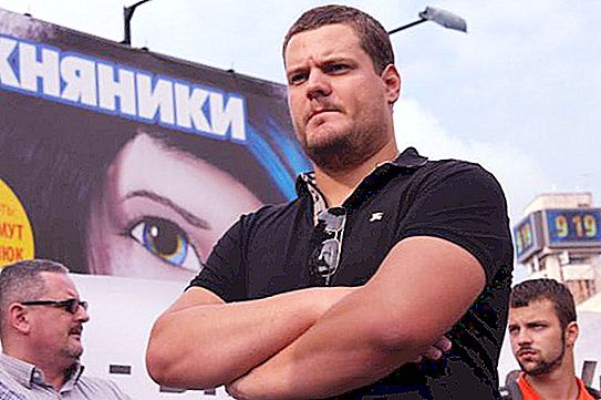 Andrey Ilyenko adalah salah seorang daripada nasionalis yang paling bersemangat di Ukraine