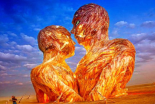 Burning man festival: titta in i framtiden, tända den till fullo!