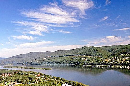 Река Енисей - най-големият сибирски воден път