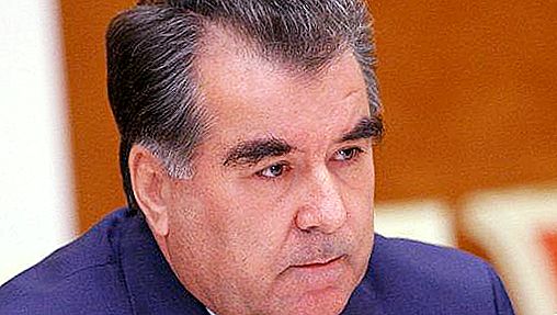 Emomali Rahmon. Tadžikistani president. Emomali Rahmon ja tema pere