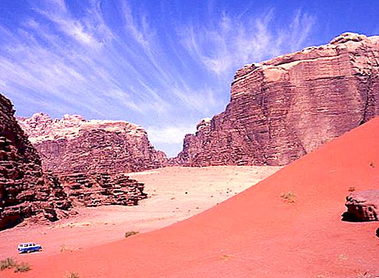 Pustinja Wadi Rum, Jordan - opis, zgodovina, zanimiva dejstva in pregledi