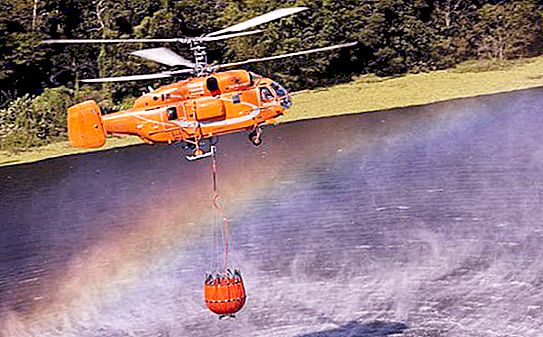 Elicotteri di salvataggio EMERCOM della Russia: panoramica, descrizione e foto