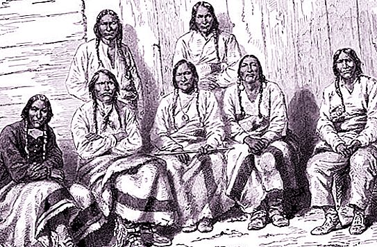 아메리카 원주민 인디언. 독특한 사람들의 역사