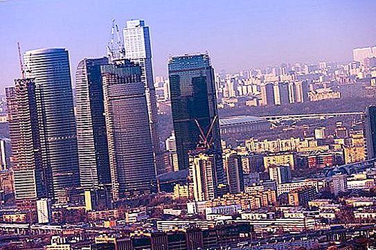 The highest skyscraper in Russia. List of tallest buildings in Russia