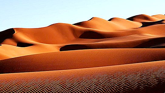 Desertos do Egito: nomes, descrição com foto