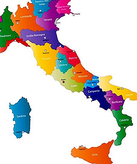Regioner i Italien. "Spicy" rejsende elsker
