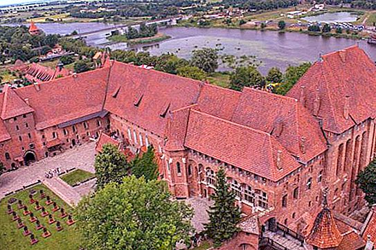 Malbork Castle, Poland: penerangan, sejarah, tarikan dan fakta menarik