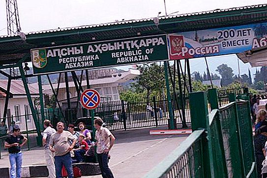 Russian-Abkhaz border: description, features of passage and documents