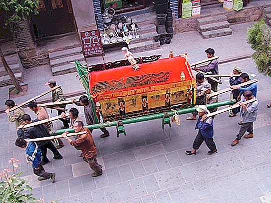 İnsanlar Çin'de nasıl gömülür: gelenekler ve adetler