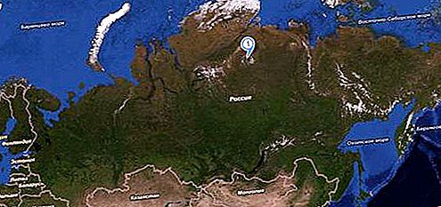 Ποπίσιο κρατήρας στη Σιβηρία (φωτογραφία)