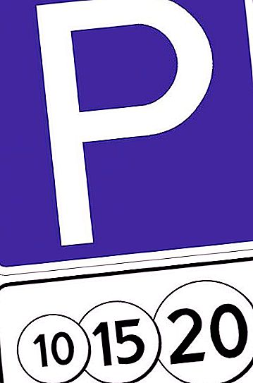 Prometni znak plaćeni parking u prometnim pravilima