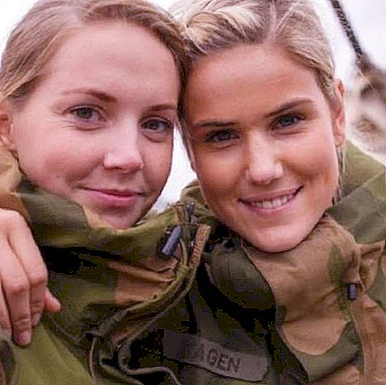 Rusland, Israel og andre: lande med smukke militære piger