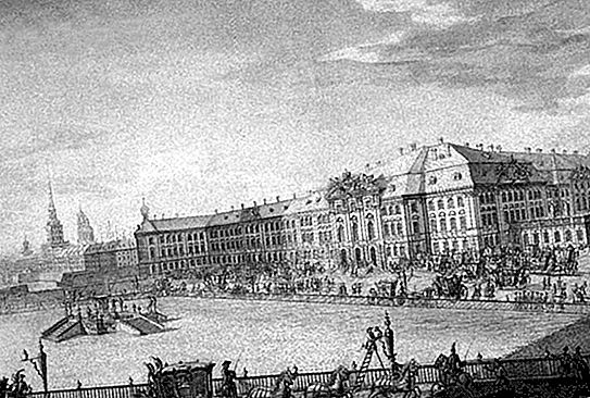 قصر الشتاء في سانت بطرسبرغ: الصورة والوصف والتاريخ والمهندس المعماري