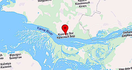 Krasny Bor, Tatarstan: mjesto, povijest. Ribolov u Crvenoj šumi Tatarstana
