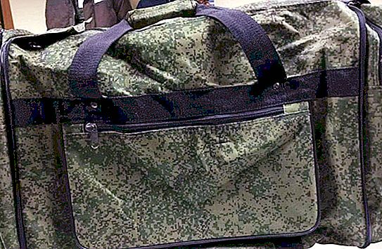경보 군인 가방 : 장비, 목록