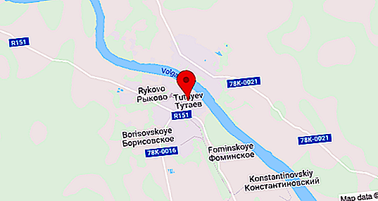 Tutaev: populasi, sejarah, objek wisata
