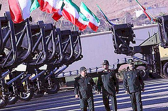 Angkatan tentera Iran: kekuatan dan peralatan teknikal