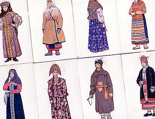 Russische Volkskleidung - eines der wichtigsten Elemente der nationalen Kultur