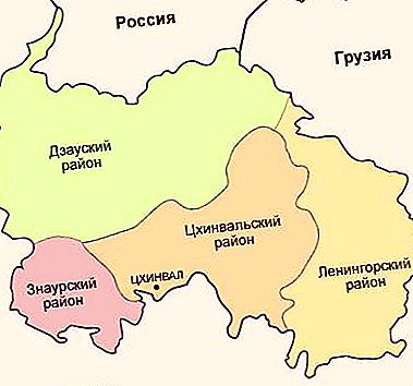 Pietų Osetijos gyventojai: dydis ir etninė sudėtis