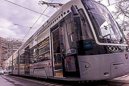 모스크바와 상트 페테르부르크의 현대 트램