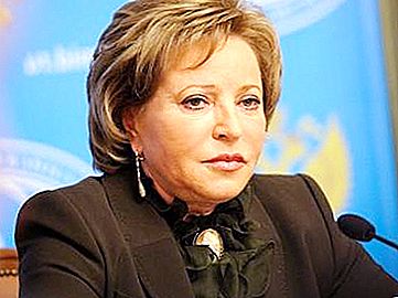 Valentina Matvienko. Životopis ženy guvernéra