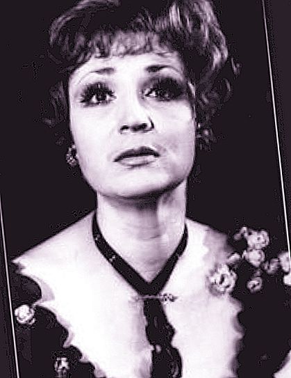 Sovjet-actrice Mira Valeryanovna Ardova
