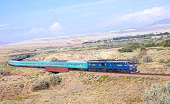سكة حديد غرب كازاخستان: الوصف. KTZ (سكك حديد كازاخستان): استعراض