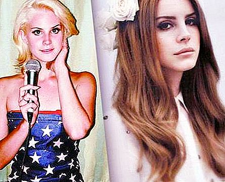 Lana Del Rey innan plast. Hur förändrades stjärnans utseende?