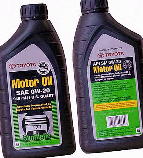 Toyota minyak 0W20: keterangan dan ulasan