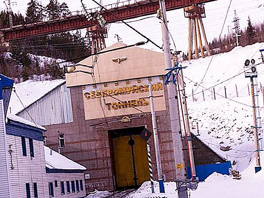 Terowong Severomuisk: sejarah pembinaan, keterangan, foto