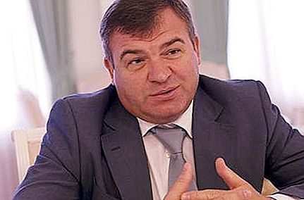 Α.Ε. Serdyukov: βιογραφία του πρώην Υπουργού Άμυνας