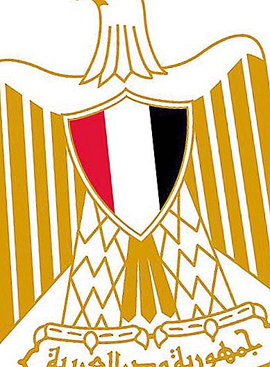 Štátny znak Egypta: fotografia, popis, význam