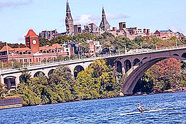 Rivière Potomac en Amérique du Nord (photo)