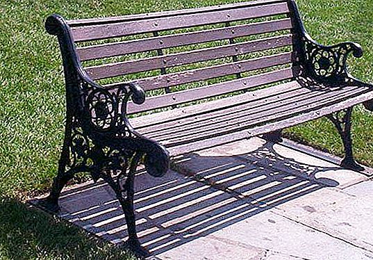 Garden and park bench: features, types, GOST and recommendations