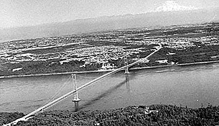 História e modernidade da ponte de Tacoma