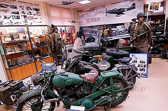 Peralatan militer di museum di wilayah Moskow dan Moskow (foto)