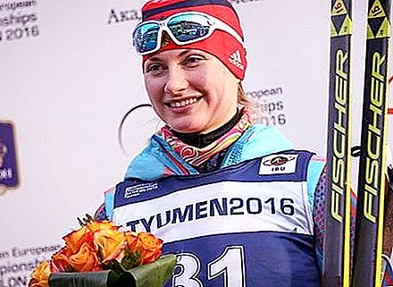 Anna Shcherbinina - Doncella de nieve del biatlón ruso