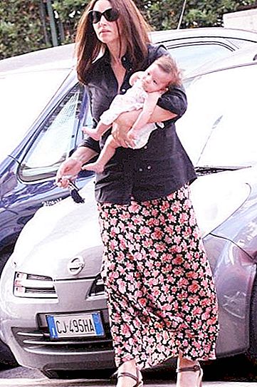 Monica Bellucci dengan putrinya: gaya anak-anak bintang