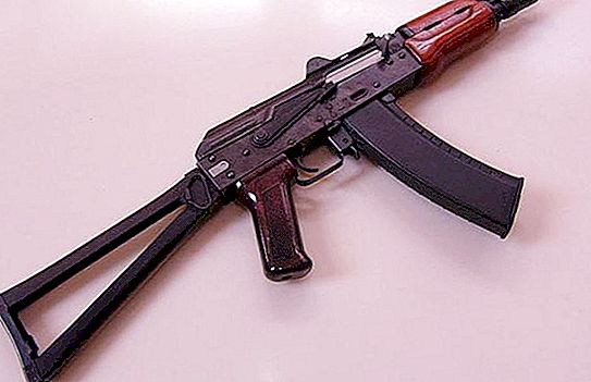 Kalashnikov assault rifle AKS-74u: mga katangian