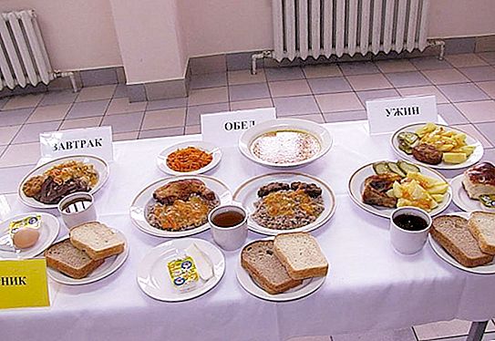 Ruoka armeijassa: joukko tuotteita, ruokavaihtoehdot, valokuvat