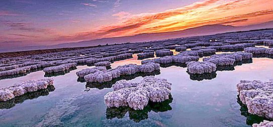 The history of the Dead Sea and the water temperature in it