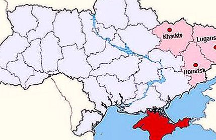 Ukraina. Lugansk-regionen