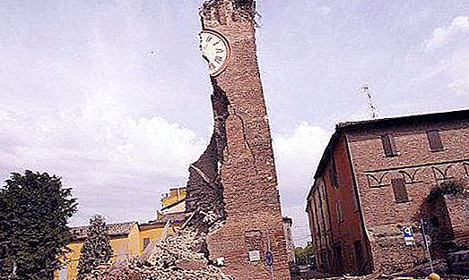 2012年のリミニ地震：状況